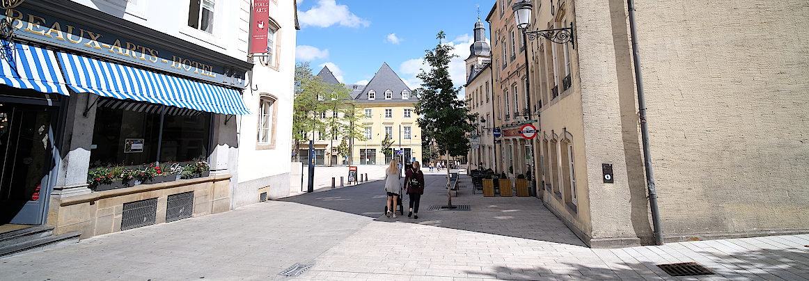 Photo des rues avant d'arriver au musée